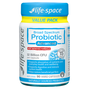 Life-Space Broad Spectrum Probiotic Advanced 90 Capsules