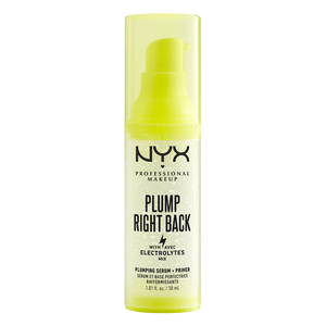 NYX Professional Makeup Plump Right Back Plumping Serum + Primer 30 ml | Primers & Setting Sprays | Priceline