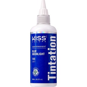 Kiss Tintation Semi-Permanent Color Treatment T223 Blue Midnight 148 ml |  Semi-Permanent Hair Colour | Priceline